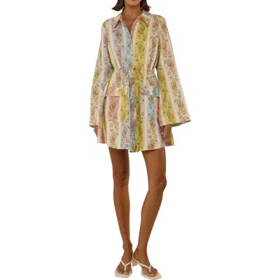 Palm Noosa Solana Mini Dress In Coco Stripe