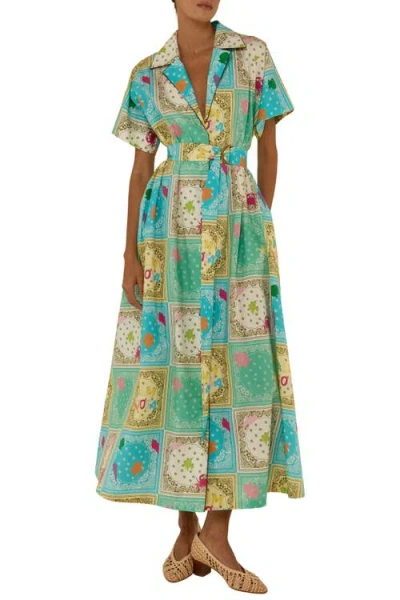 Palm Noosa Sylvie Dress In Blue