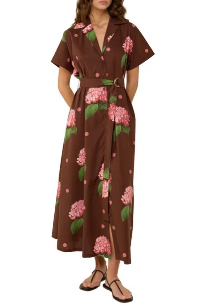 Palm Noosa Sylvie Dress In Brown