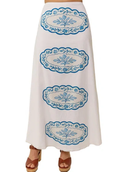 Palm Noosa Tilly Skirt In Blue