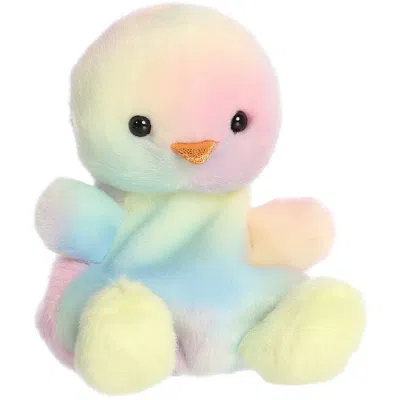 Palm Pals Aurora  Aura Rainbow Chick 5-inch Stuffed Animal Plush