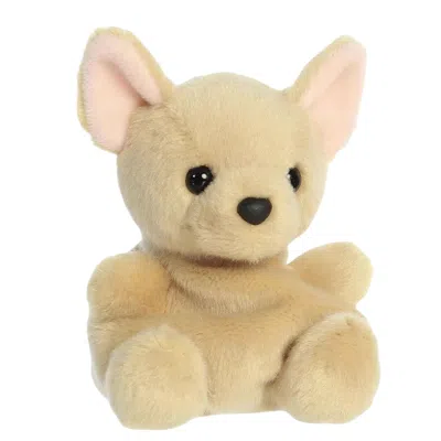 Palm Pals Aurora  Cookie Chihuahua 5-inch Stuffed Animal Plush In Brown