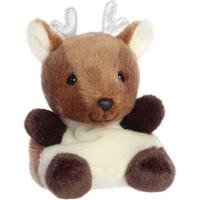 Palm Pals Aurora  Dash Reindeer 5-inch Stuffed Animal Plush