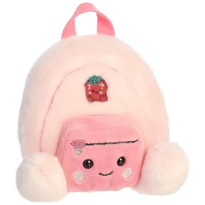 Palm Pals Aurora  Francisca Backpack 5-inch Stuffed Animal Plush In Pink