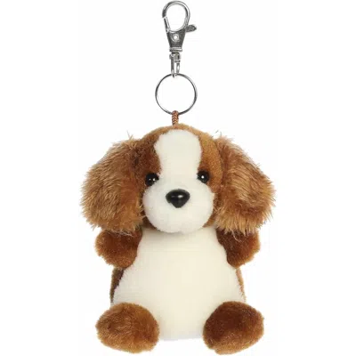 Palm Pals Aurora  Lady Spaniel 4-inch Clip-on Stuffed Animal Plush