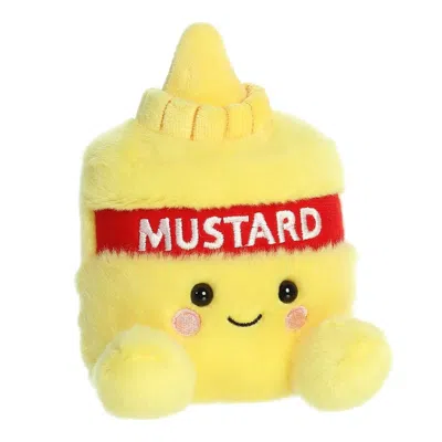 Palm Pals Aurora  Newton Mustard 5-inch Stuffed Animal Plush