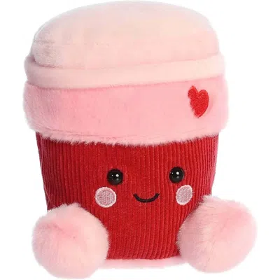 Palm Pals Aurora  Parker Heart Coffee 5-inch Stuffed Animal Plush