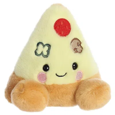 Palm Pals Aurora  Peppa Pizza Slice 5-inch Stuffed Animal Plush