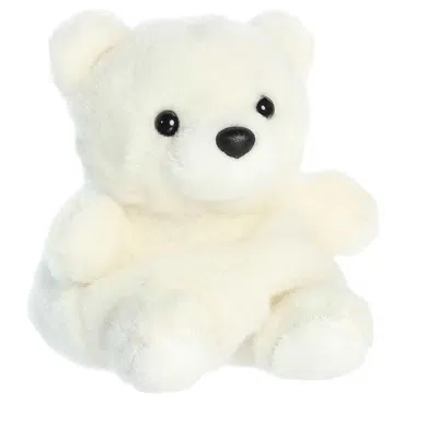 Palm Pals Aurora  Puck Polar Bear 5-inch Stuffed Animal Plush