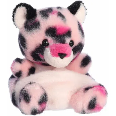 Palm Pals Aurora  Regina Pink Leopard Stuffed Animal - 5-inch Plush