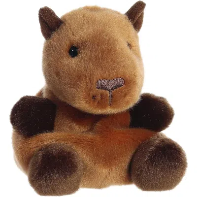 Palm Pals Aurora  Sid Capybara 5-inch Stuffed Animal Plush