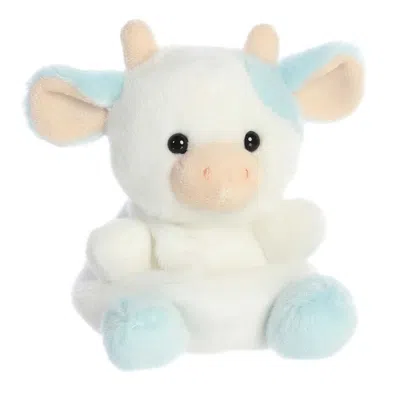 Palm Pals Aurora  Skyla Blueberry Cow 5-inch Stuffed Animal Plush