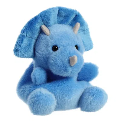Palm Pals Aurora  Tank Triceratops 5-inch Stuffed Animal Plush