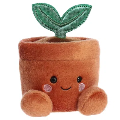 Palm Pals Aurora  Terra Potted Plant 5 Inch Stuffed Animal Toy