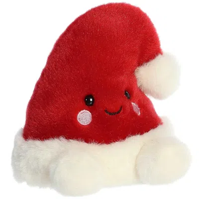 Palm Pals Aurora  Topper Santa Hat 5-inch Stuffed Animal Plush