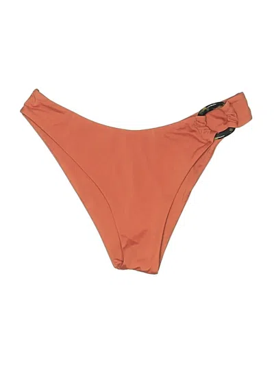 Pre-owned Palm Swim + Resort Swimsuit Bottoms In Orange