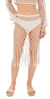 Palmacea Ariel Skirt Macrame In Macrame