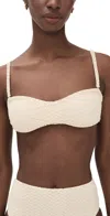 Palmacea Banu Nilo Top Ivory In White