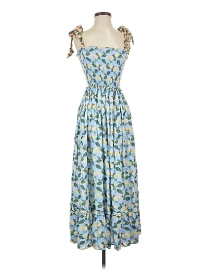 Pre-owned Palmacea Casual Dress In Blue