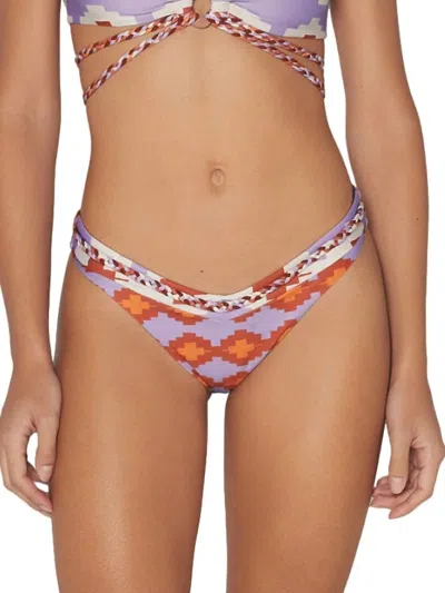 Palmacea Emma Masai Bikini Bottom In Multi In Neutral