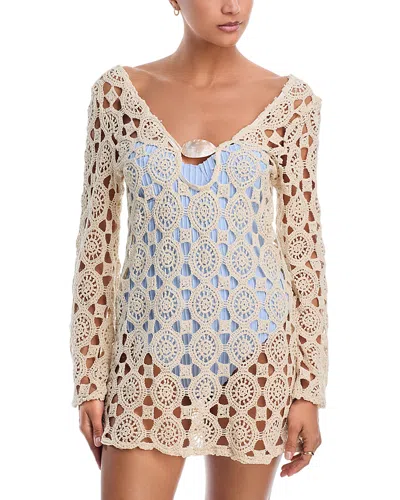 Palmacea Kika Dress Swim Cover-up In White