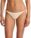 Palmacea Lily Bikini Bottom In White