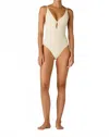 Palmacea Lucia One Piece Swimsuit In Ivory In Neutral