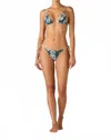 Palmacea Luna Bikini Bottom In Teal In Blue