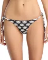 Palmacea Luna String Bikini Bottom In Black