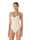 Palmacea Mar One Piece Shell In White