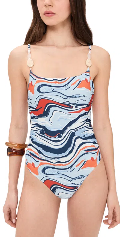 Palmacea Nella One-piece Swimsuit Marmol