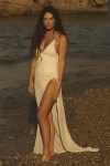 Palmacea Perla Pareo Cover-up Skirt In White
