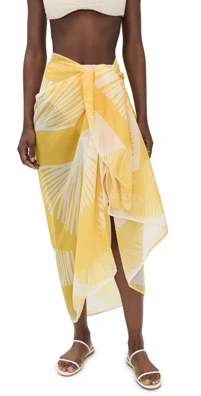 Palmacea Sarong Pareo Pampa Yellow