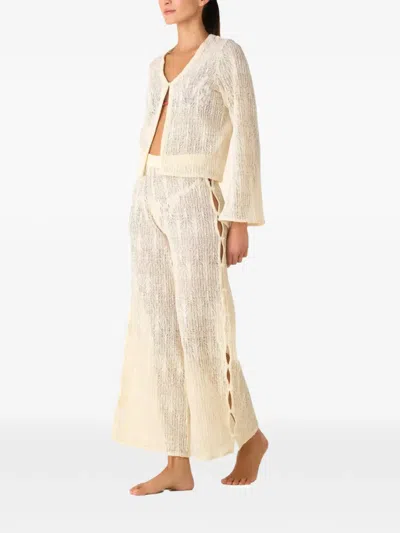 Palmacea Talia Gardenia Shirt In Neutral