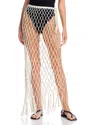 Palmacea Tavia Macrame Skirt Cover-up In Ivory