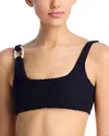 Palmacea Thani Bralette Bikini Top In Black