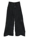 Palmatic Studio Ruched Panel Jeans In Black