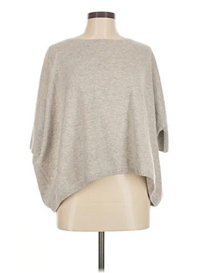 Pre-owned Palmer & Purchase Poncho In Gray