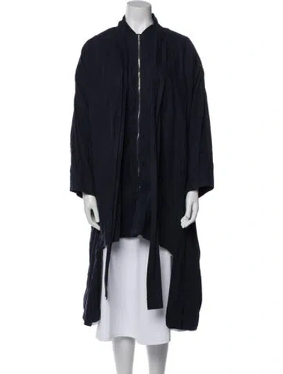 Pre-owned Palmer Harding Coat In Blue