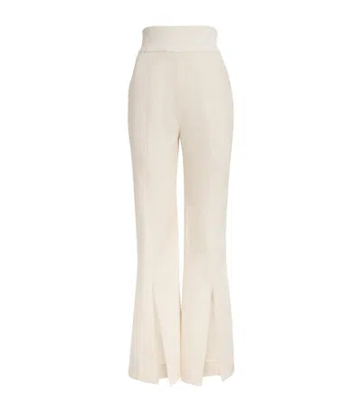 Palmer Harding Cotton Drill Entirety Trousers In Neutral