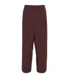 Palmer Harding Habotai Straight Sanctuary Trousers In Brown