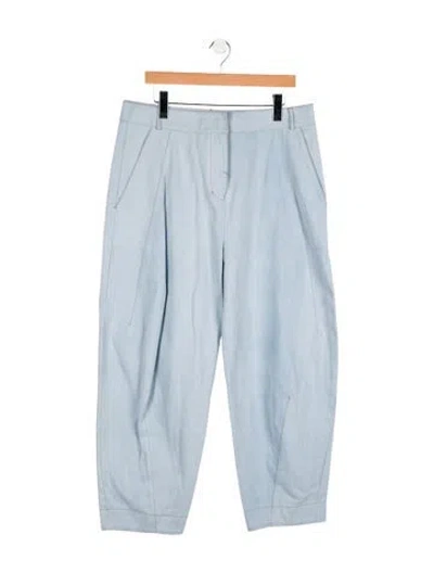 Pre-owned Palmer Harding High-rise Straight Leg Jeans In Blue