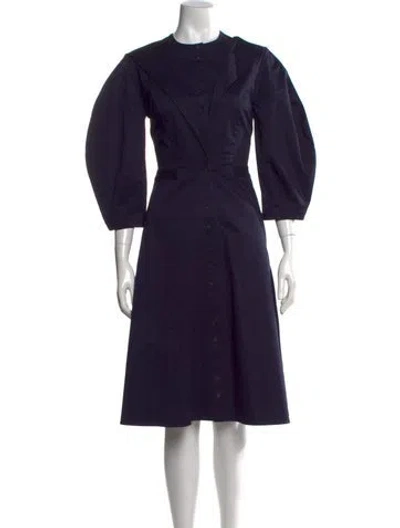 Pre-owned Palmer Harding Knee-length Dress In Blue