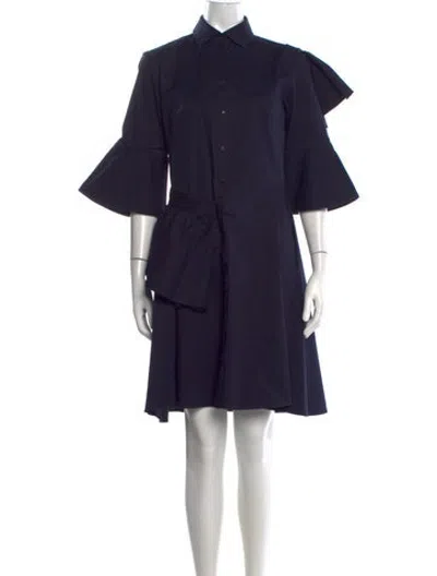 Pre-owned Palmer Harding Knee-length Dress In Blue