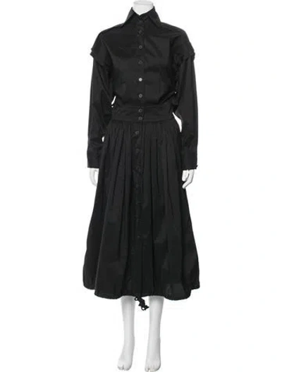 Pre-owned Palmer Harding Long Dress In Black