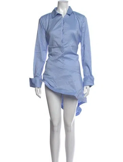 Pre-owned Palmer Harding Long Dress In Blue