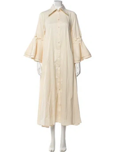 Pre-owned Palmer Harding Long Dress In Neutrals