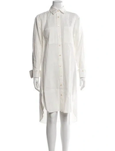 Pre-owned Palmer Harding Long Dress In White