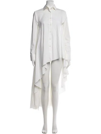 Pre-owned Palmer Harding Long Dress In White