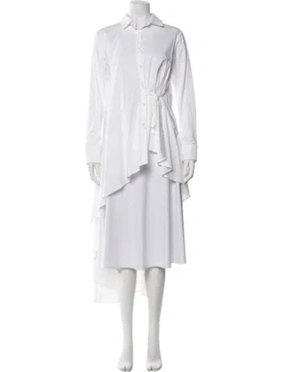 Pre-owned Palmer Harding Long Sleeve Button-up Top In Neutrals
